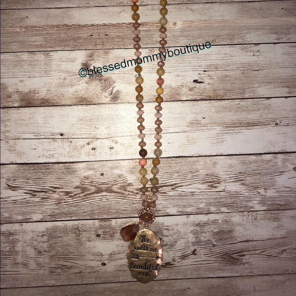 Necklace and earring set